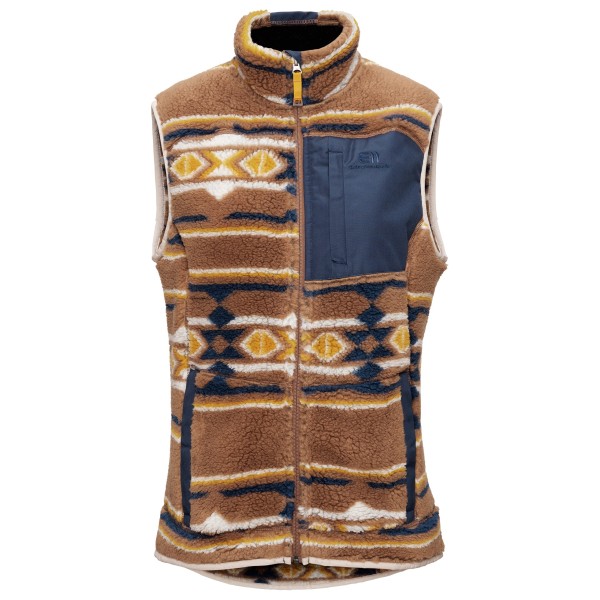 Elevenate - Women's Glacier Pile Vest - Fleecegilet Gr L braun von Elevenate