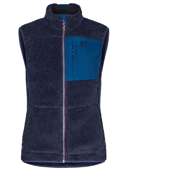 Elevenate - Women's Glacier Pile Vest - Fleecegilet Gr M blau von Elevenate