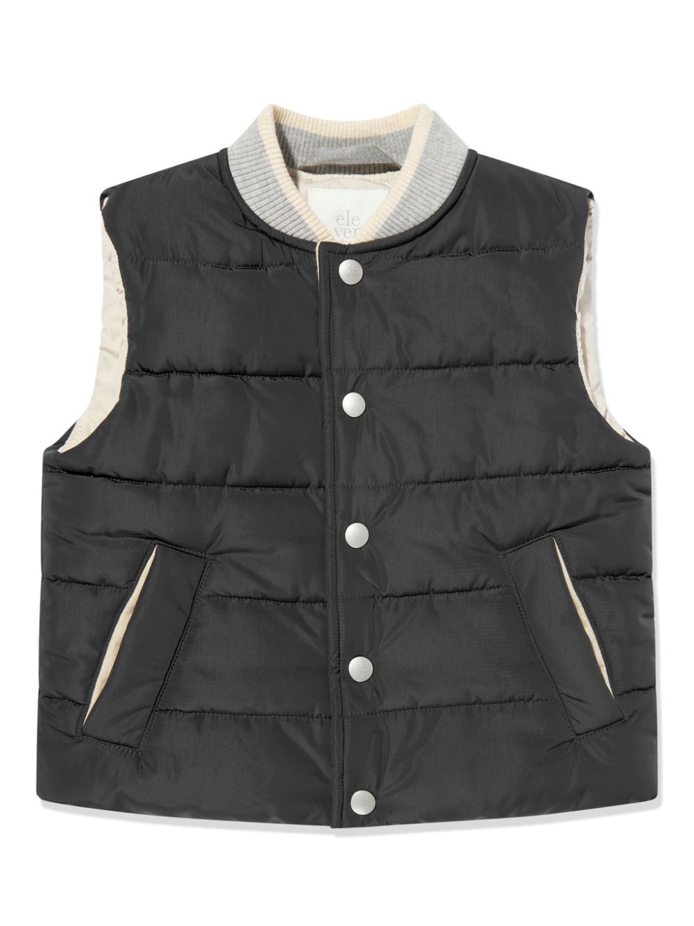 Eleventy Kids quilted waistcoat - Blue von Eleventy Kids