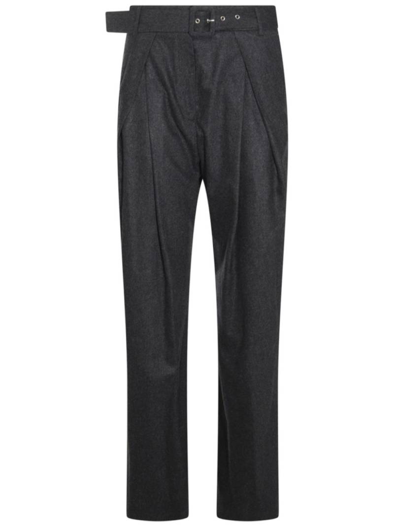 Eleventy belted trousers - Grey von Eleventy