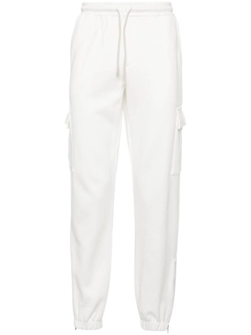 Eleventy cargo-pocket jersey track pants - White von Eleventy