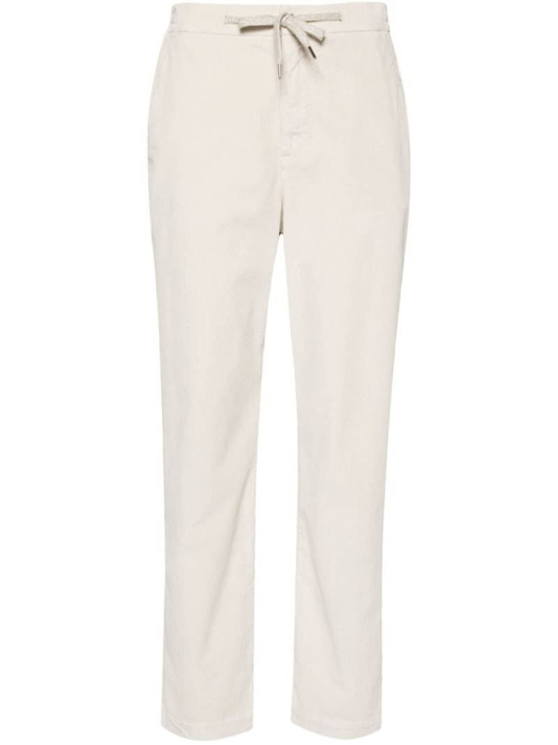 Eleventy corduroy slim-fit trousers - Neutrals von Eleventy