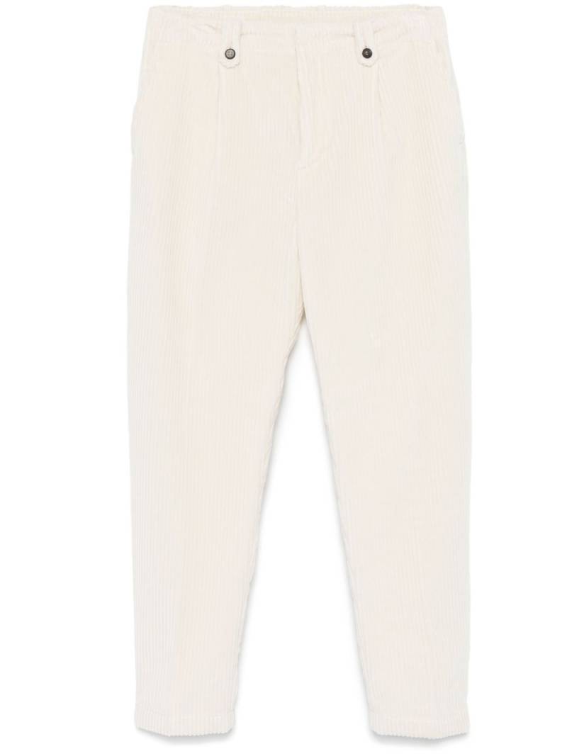 Eleventy corduroy trousers - White von Eleventy