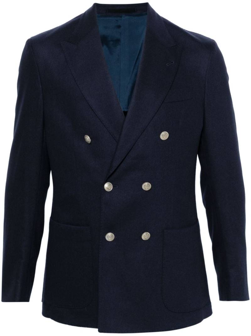 Eleventy double-breasted blazer - Blue von Eleventy