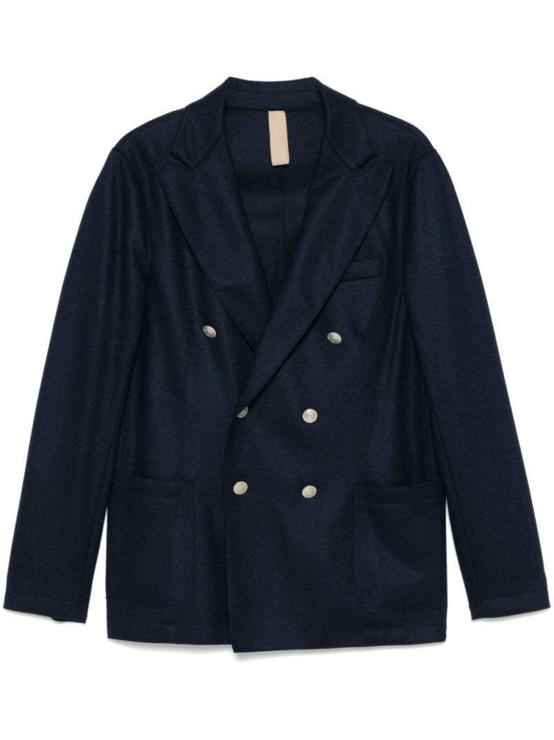 Eleventy double-breasted blazer - Blue von Eleventy