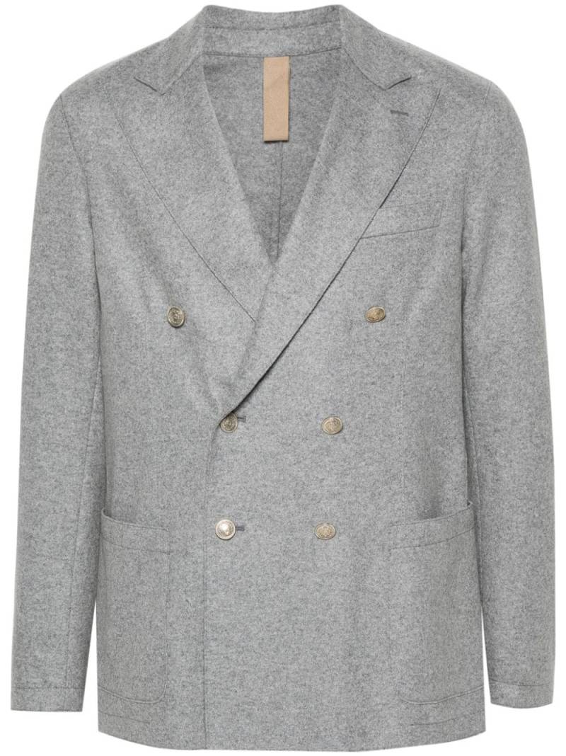 Eleventy double-breasted blazer - Grey von Eleventy