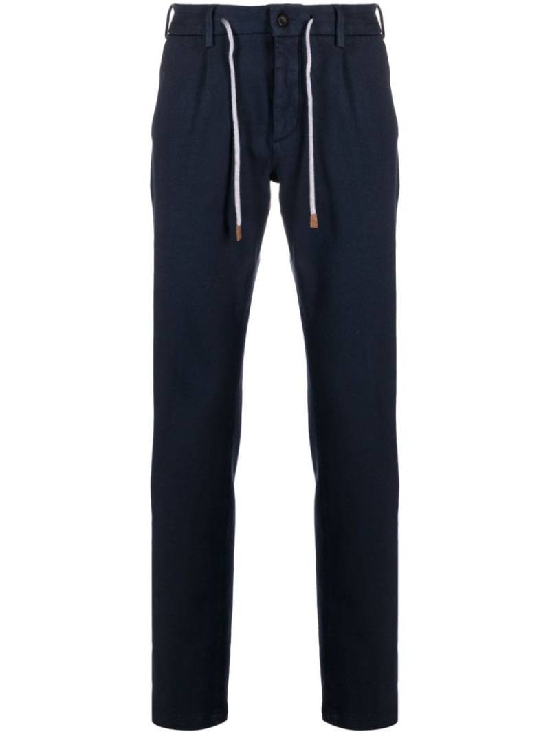 Eleventy drawstring straight-leg track pants - Blue von Eleventy