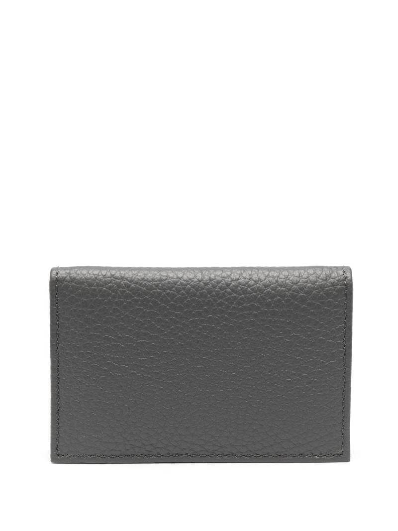 Eleventy embossed-logo card holder - Grey von Eleventy