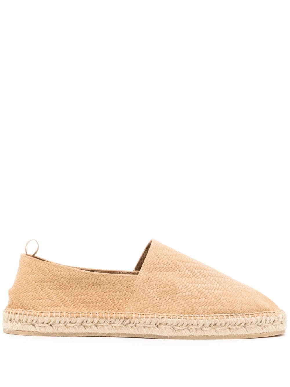 Eleventy interwoven suede espadrilles - Neutrals von Eleventy