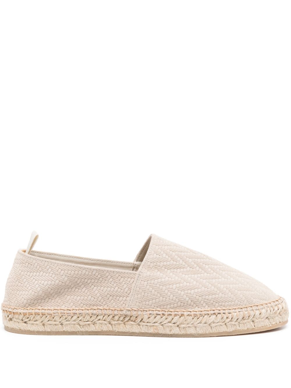 Eleventy interwoven suede espadrilles - Neutrals von Eleventy