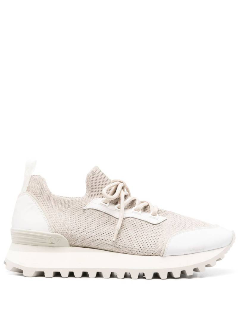 Eleventy knitted upper sneakers - Neutrals von Eleventy