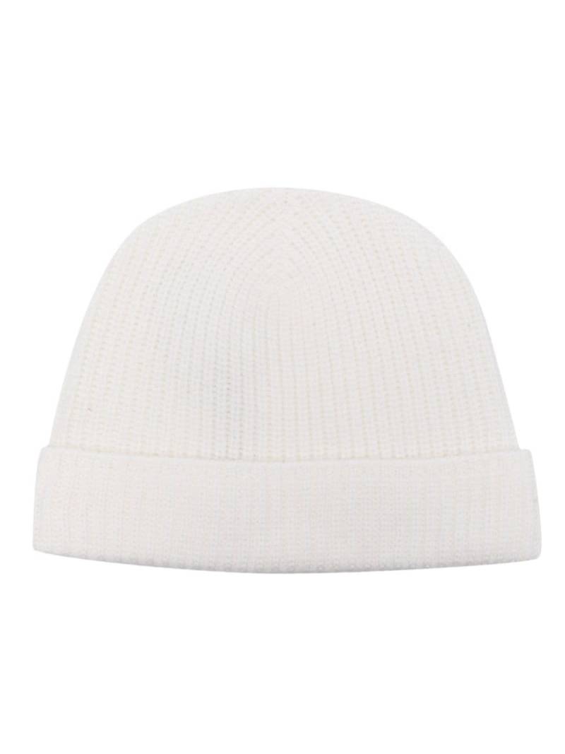 Eleventy knitted wool beanie - White von Eleventy