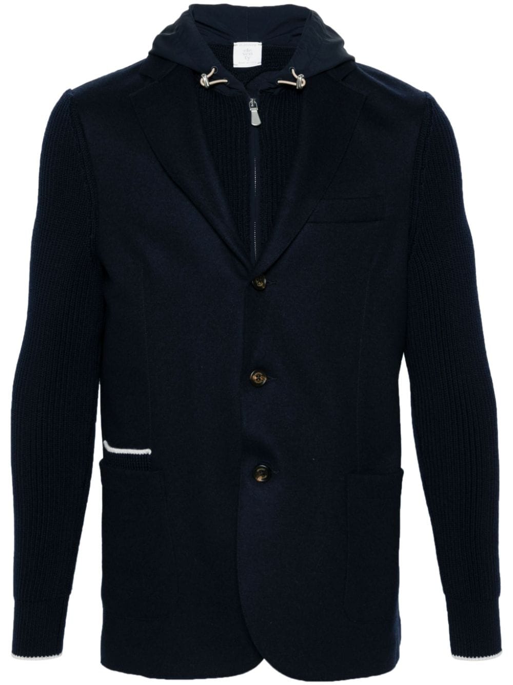 Eleventy layered blazer - Blue von Eleventy