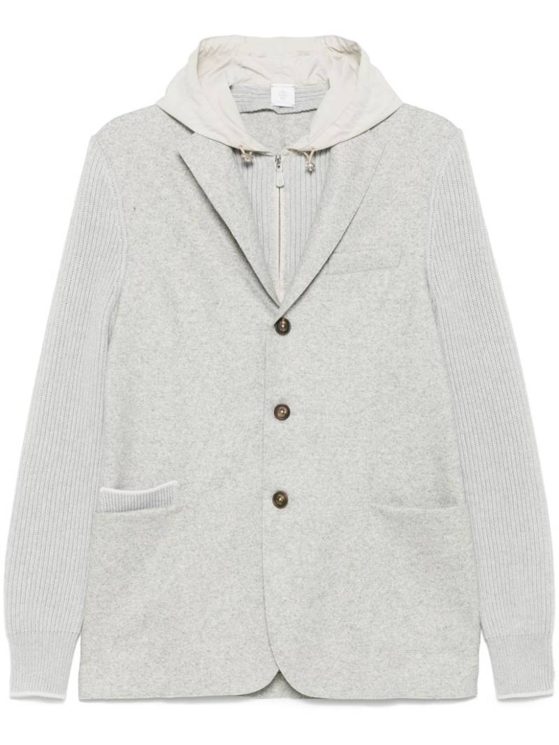 Eleventy layered blazer - Grey von Eleventy