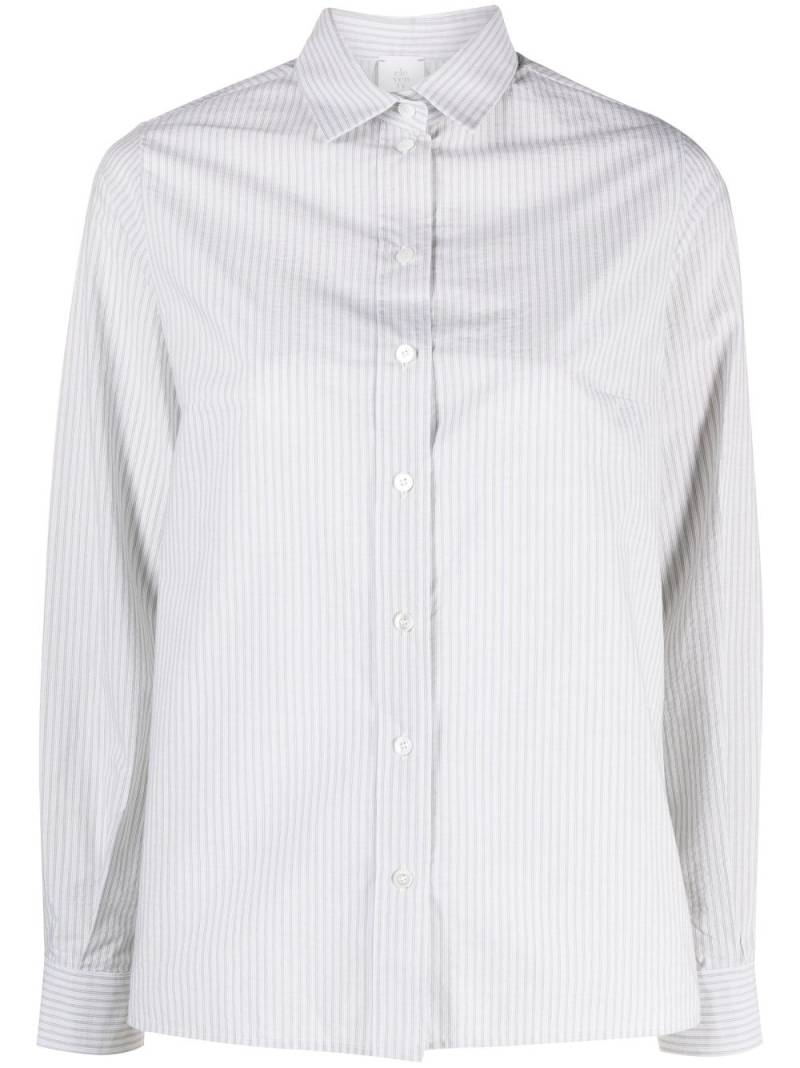 Eleventy long-sleeve striped shirt - Neutrals von Eleventy