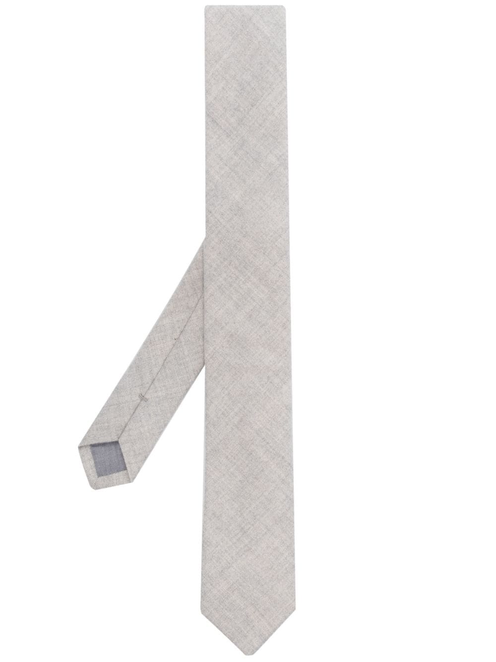 Eleventy mélange wool tie - Grey von Eleventy