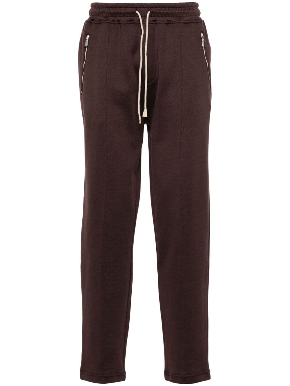 Eleventy mid-rise track trousers - Purple von Eleventy