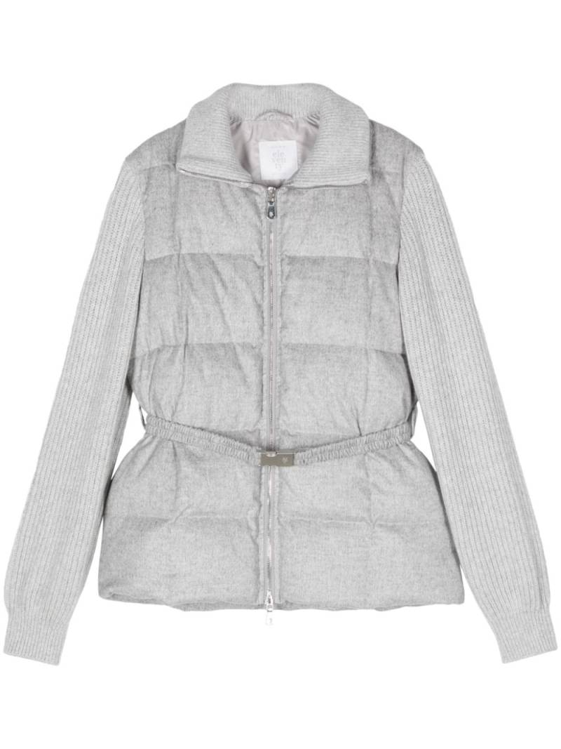 Eleventy quilted jacket - Grey von Eleventy