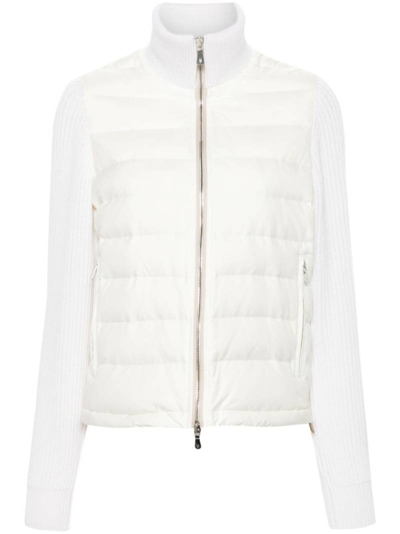 Eleventy quilted-panel jacket - White von Eleventy