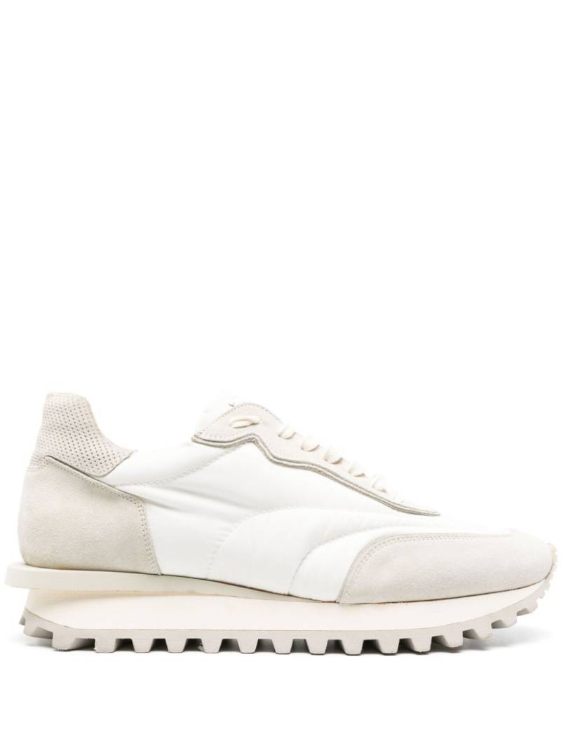 Eleventy quilted panelled sneakers - White von Eleventy