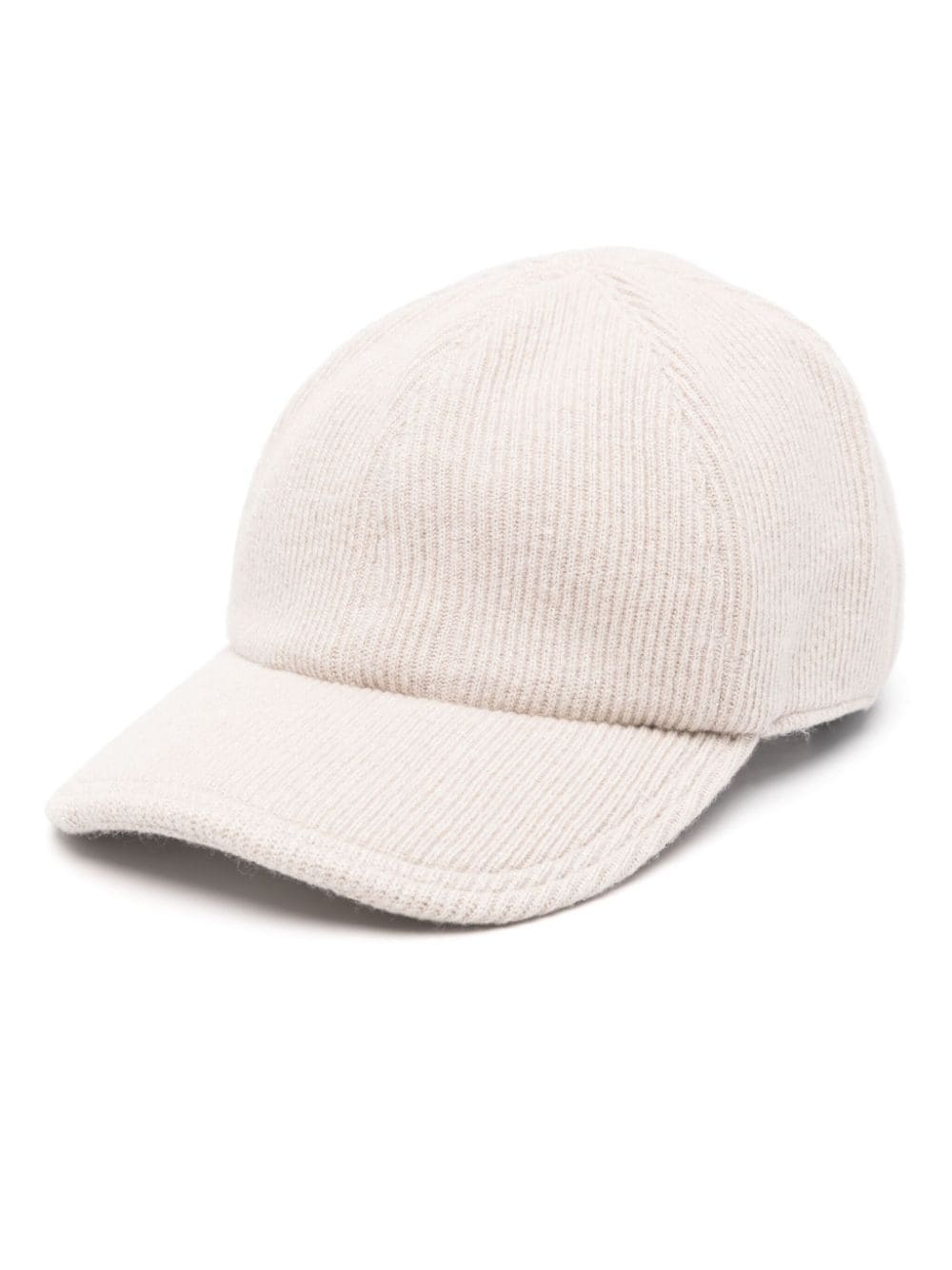 Eleventy ribbed baseball cap - Neutrals von Eleventy