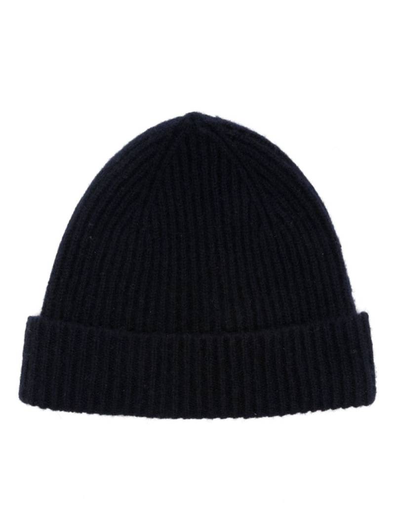 Eleventy ribbed-knit beanie - Blue von Eleventy