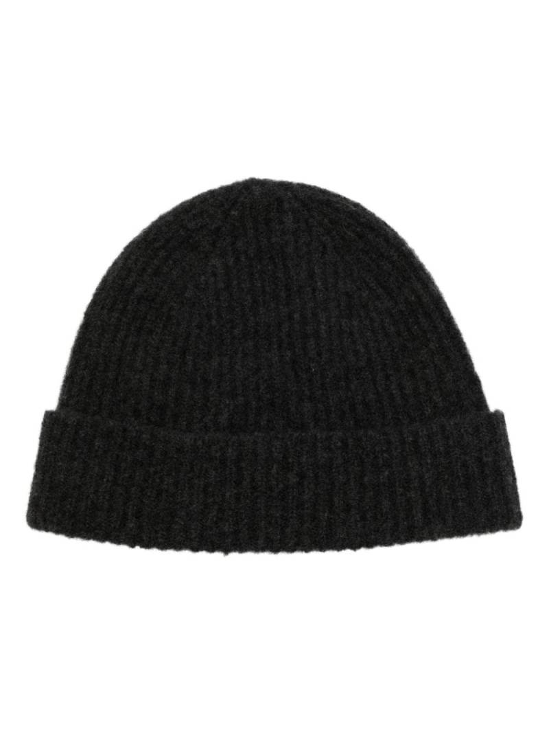 Eleventy ribbed-knit beanie - Grey von Eleventy