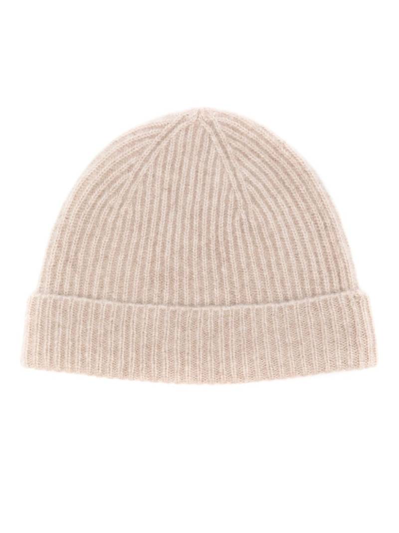 Eleventy ribbed-knit beanie - Neutrals von Eleventy