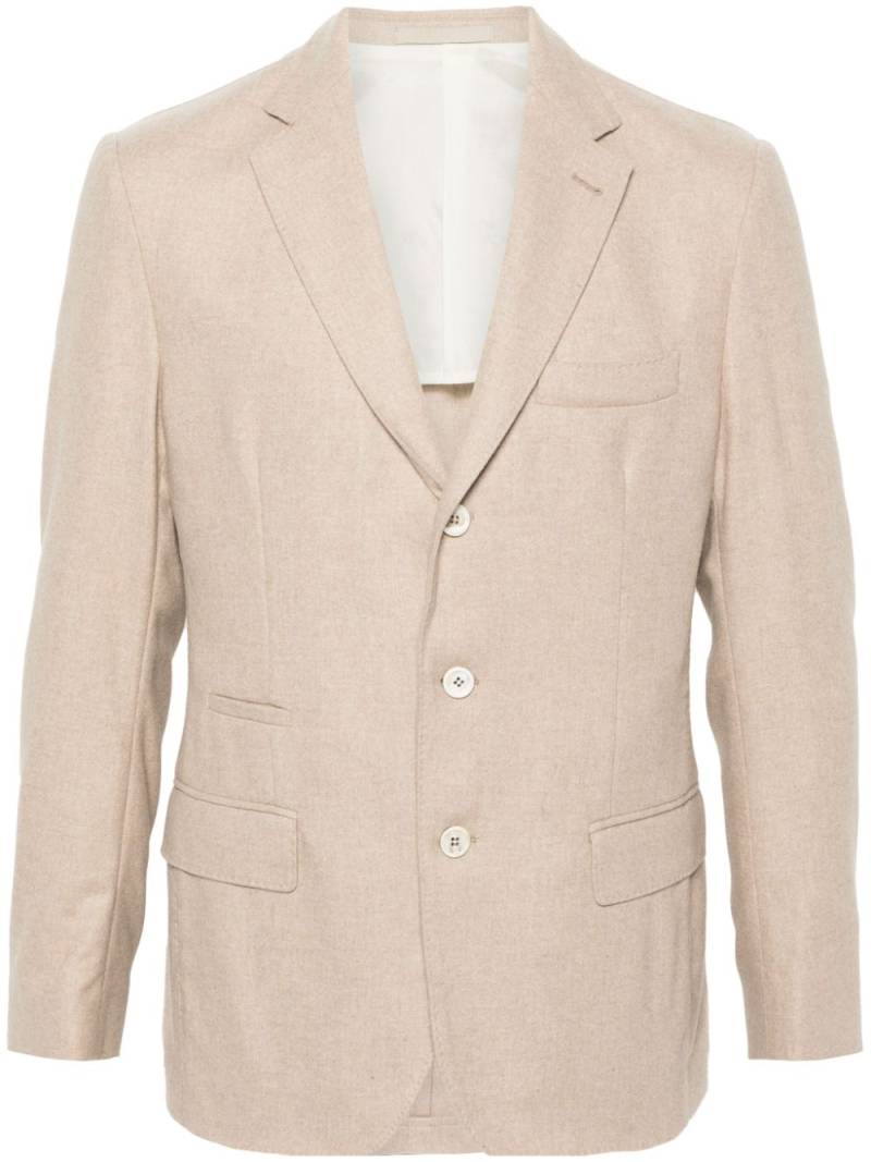 Eleventy single-breasted blazer - Neutrals von Eleventy