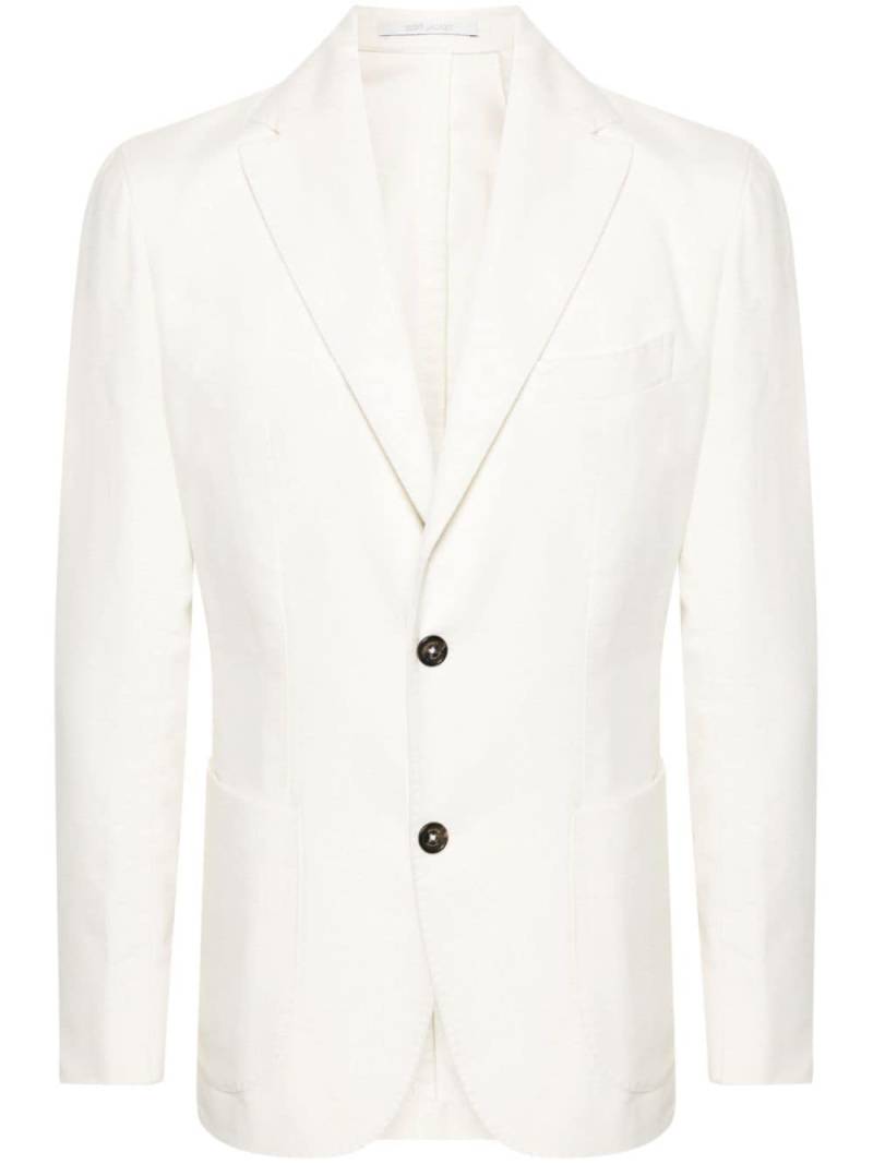 Eleventy single-breasted blazer - White von Eleventy