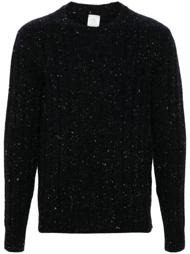 Eleventy speckle-knit sweater - Blue von Eleventy