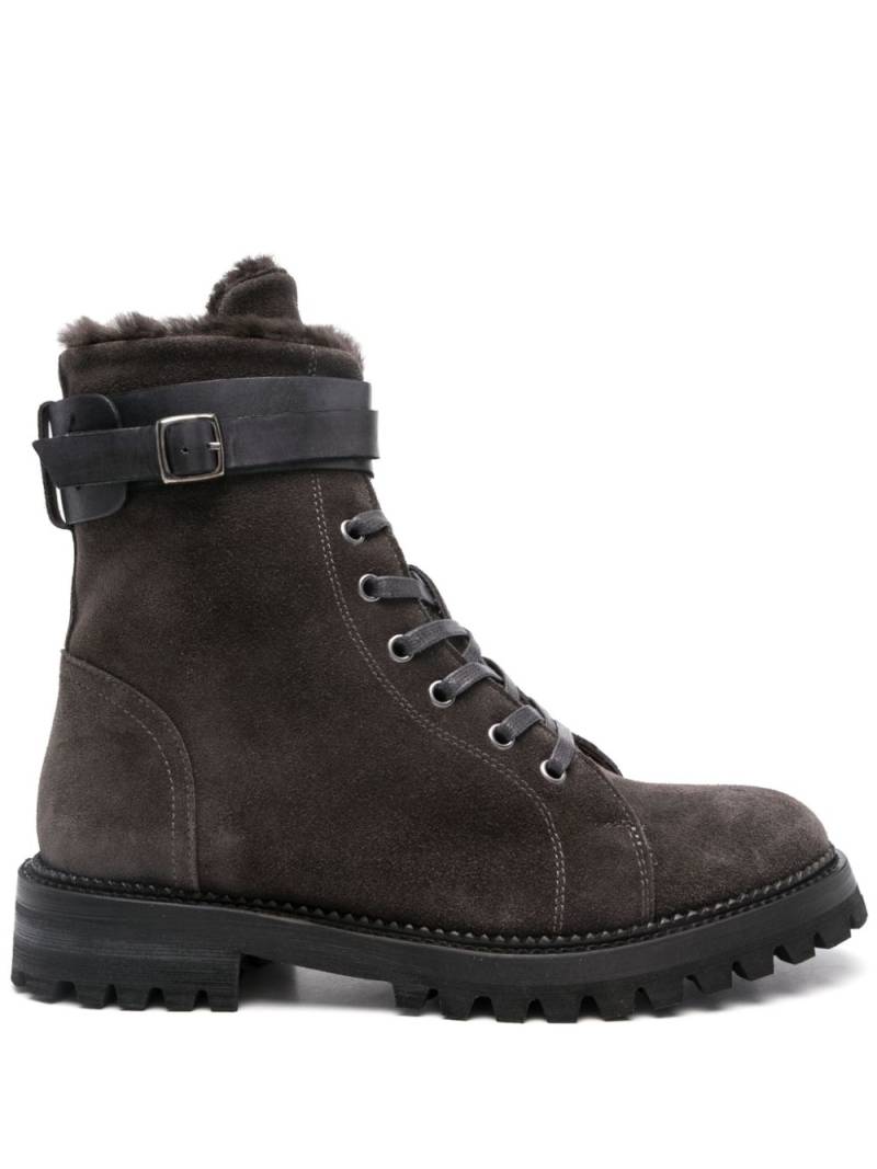 Eleventy suede boots - Brown von Eleventy