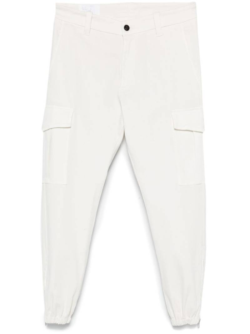 Eleventy tapered cargo trousers - White von Eleventy