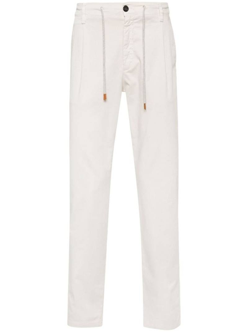 Eleventy tapered chino trousers - Neutrals von Eleventy