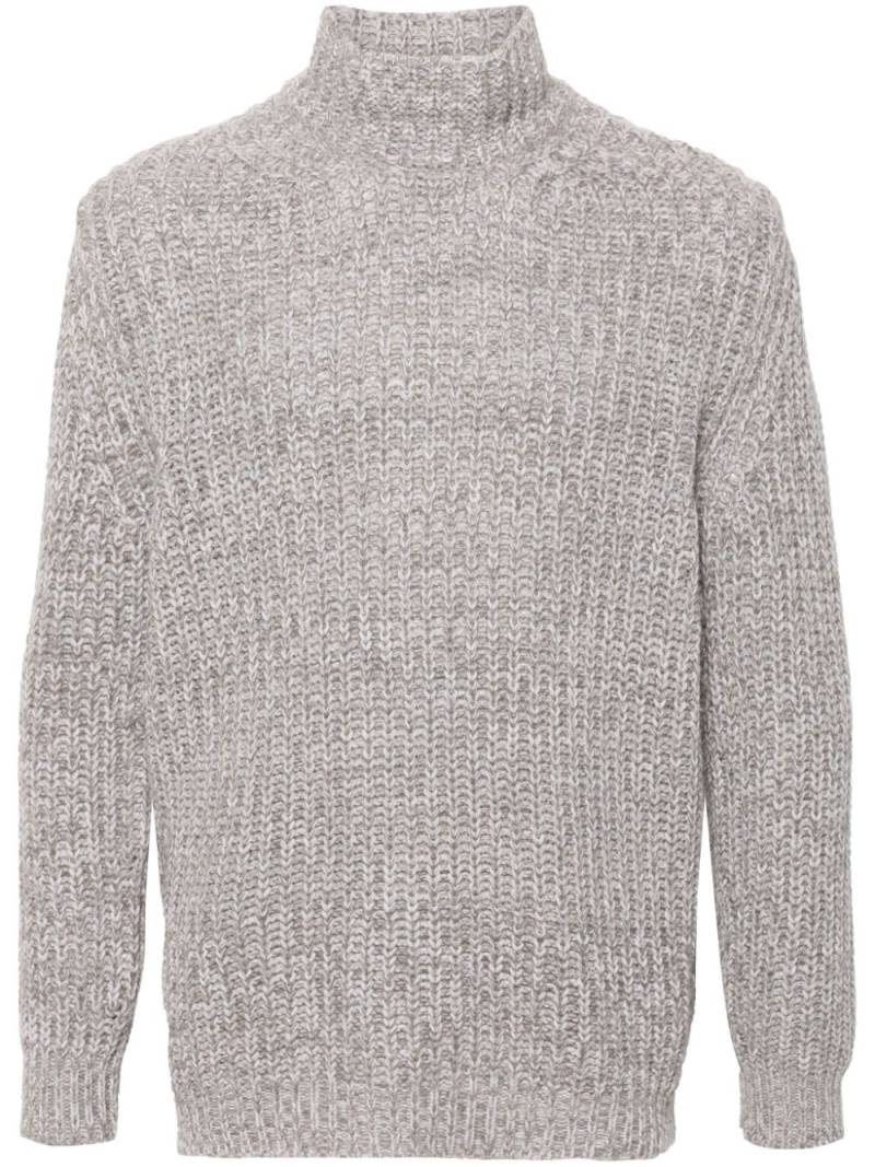 Eleventy turtleneck sweater - Grey von Eleventy