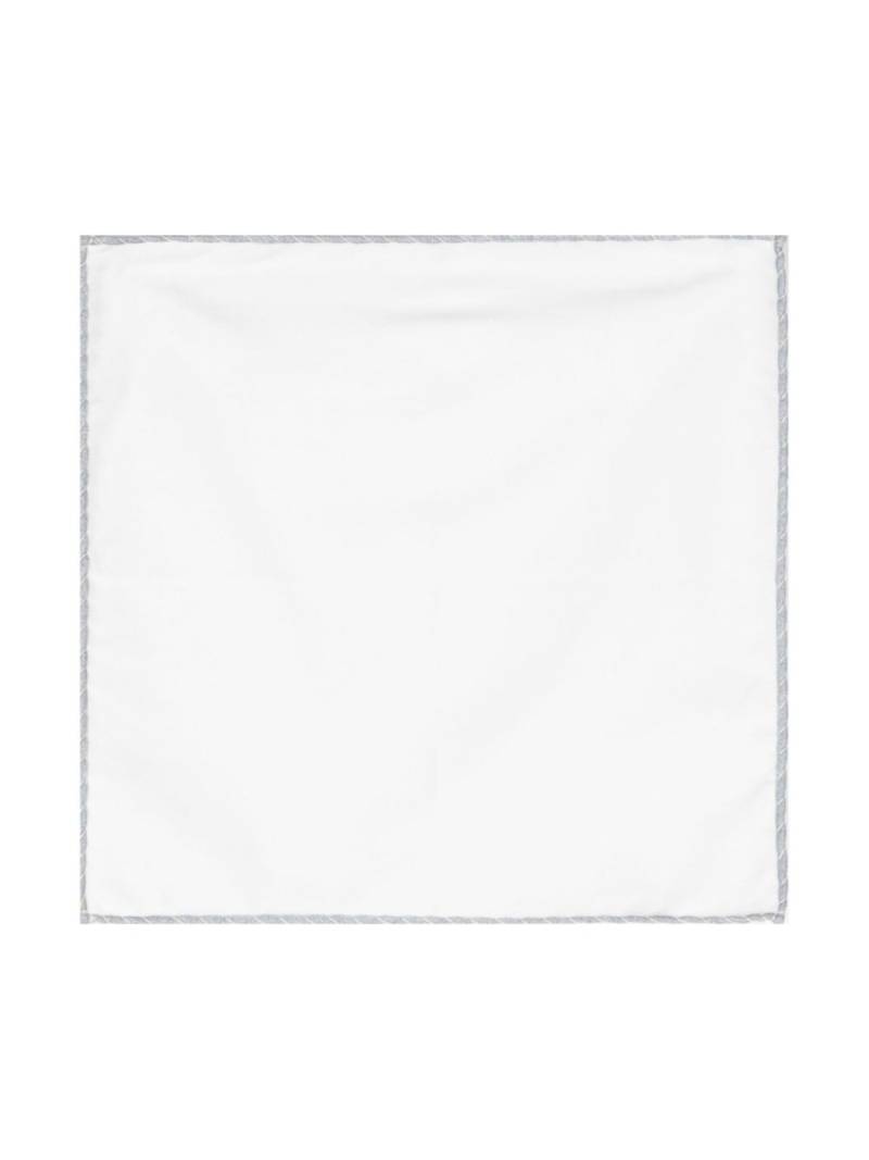 Eleventy whipstitch pocket scarf - White von Eleventy