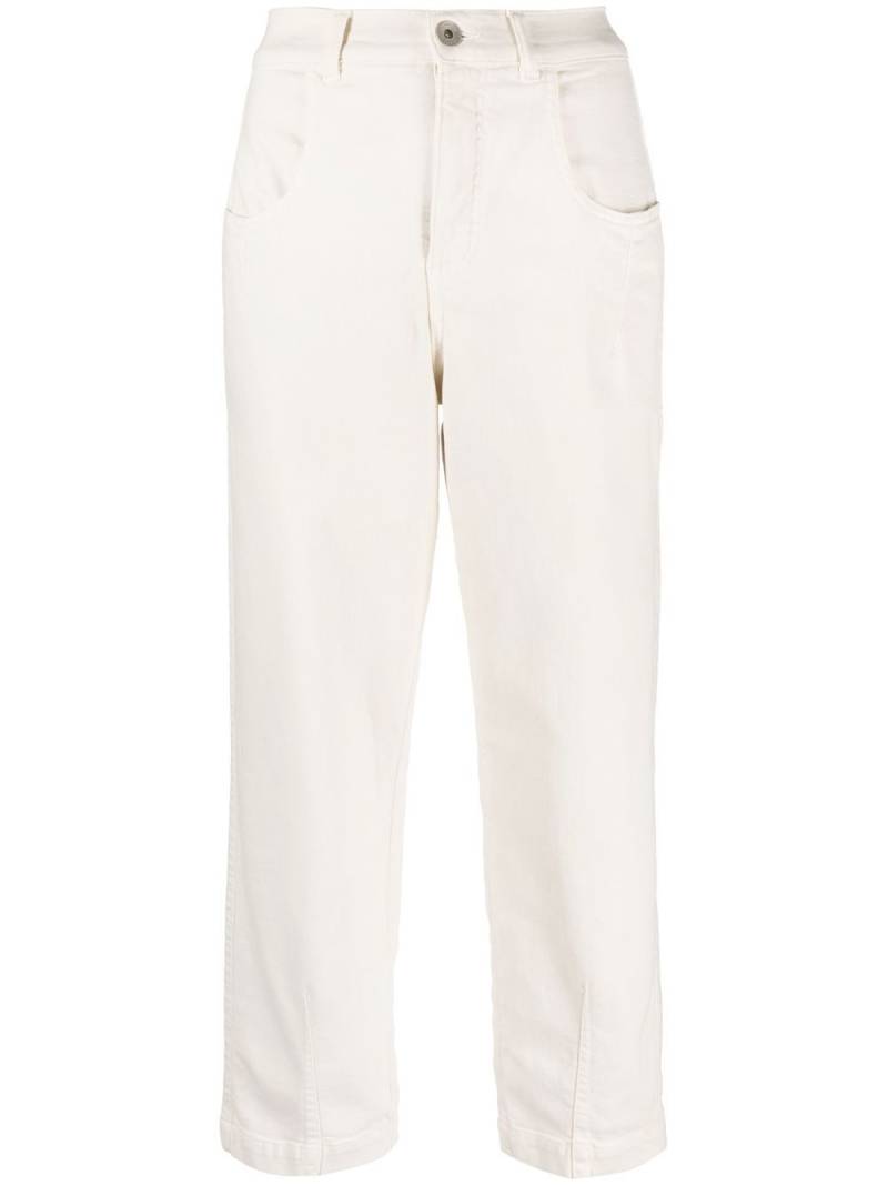 Eleventy wide-leg cotton jeans - Neutrals von Eleventy