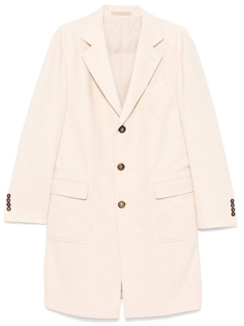 Eleventy wool coat - Neutrals von Eleventy