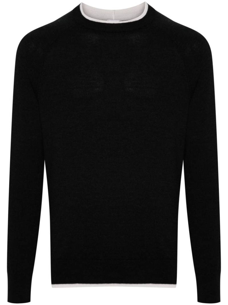 Eleventy wool sweater - Black von Eleventy