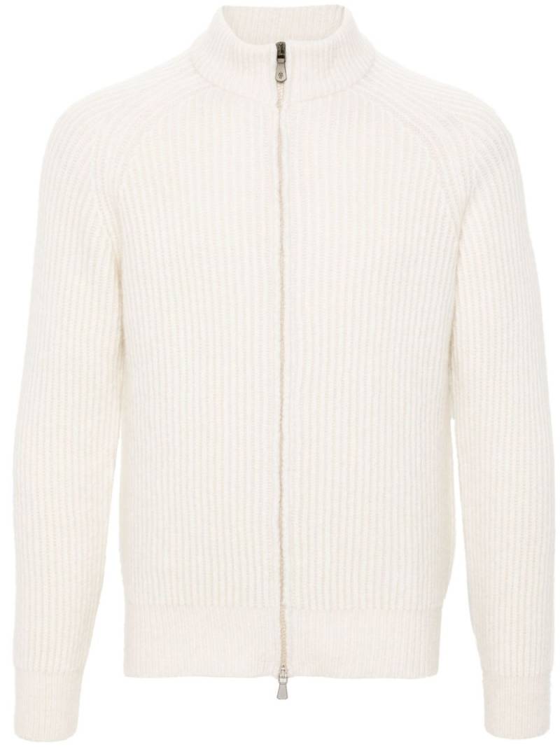 Eleventy zip-up sweater - Neutrals von Eleventy