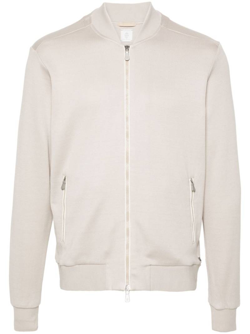 Eleventy zip-up track jacket - Neutrals von Eleventy