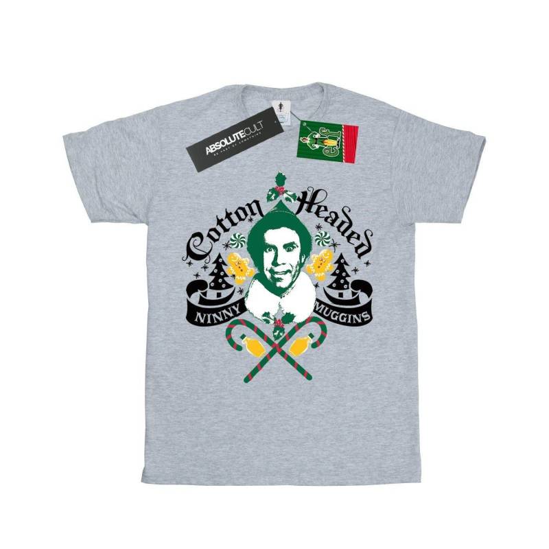 Cotton Headed Ninny Muggins Tshirt Mädchen Grau 152-158 von Elf