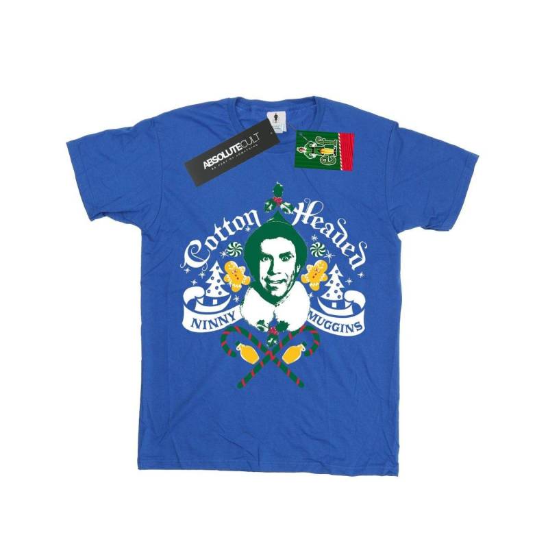 Cotton Headed Ninny Muggins Tshirt Mädchen Königsblau 116 von Elf