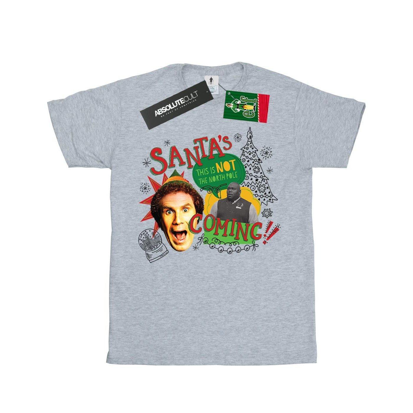 North Pole Tshirt Mädchen Grau 152-158 von Elf