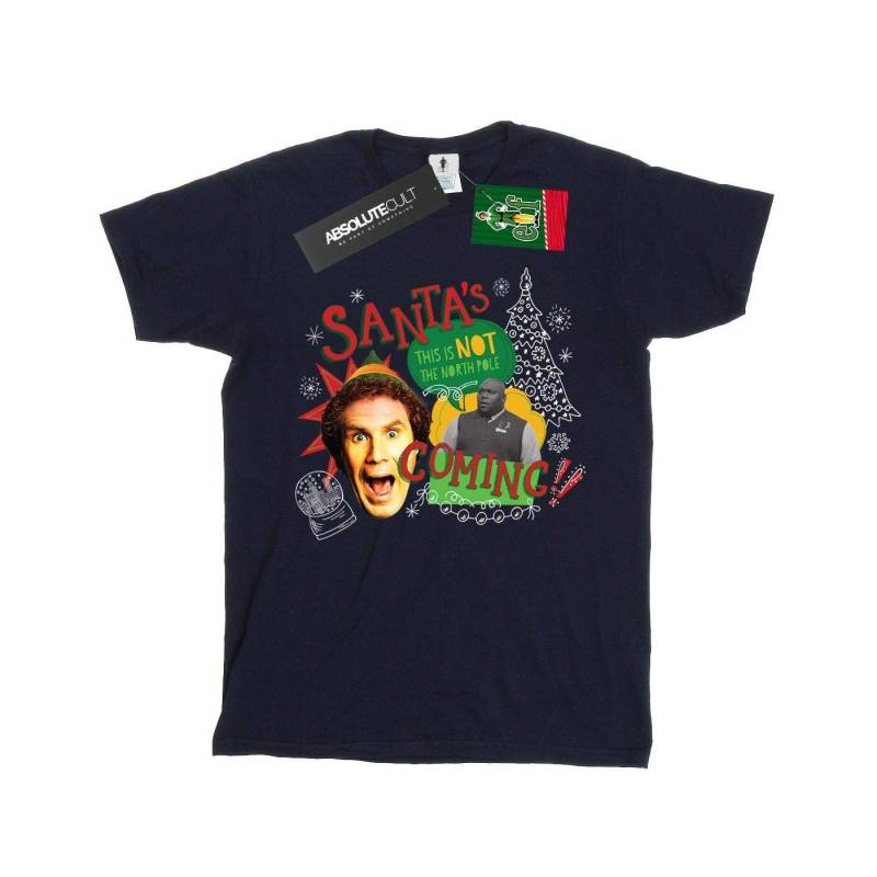 North Pole Tshirt Mädchen Marine 128 von Elf