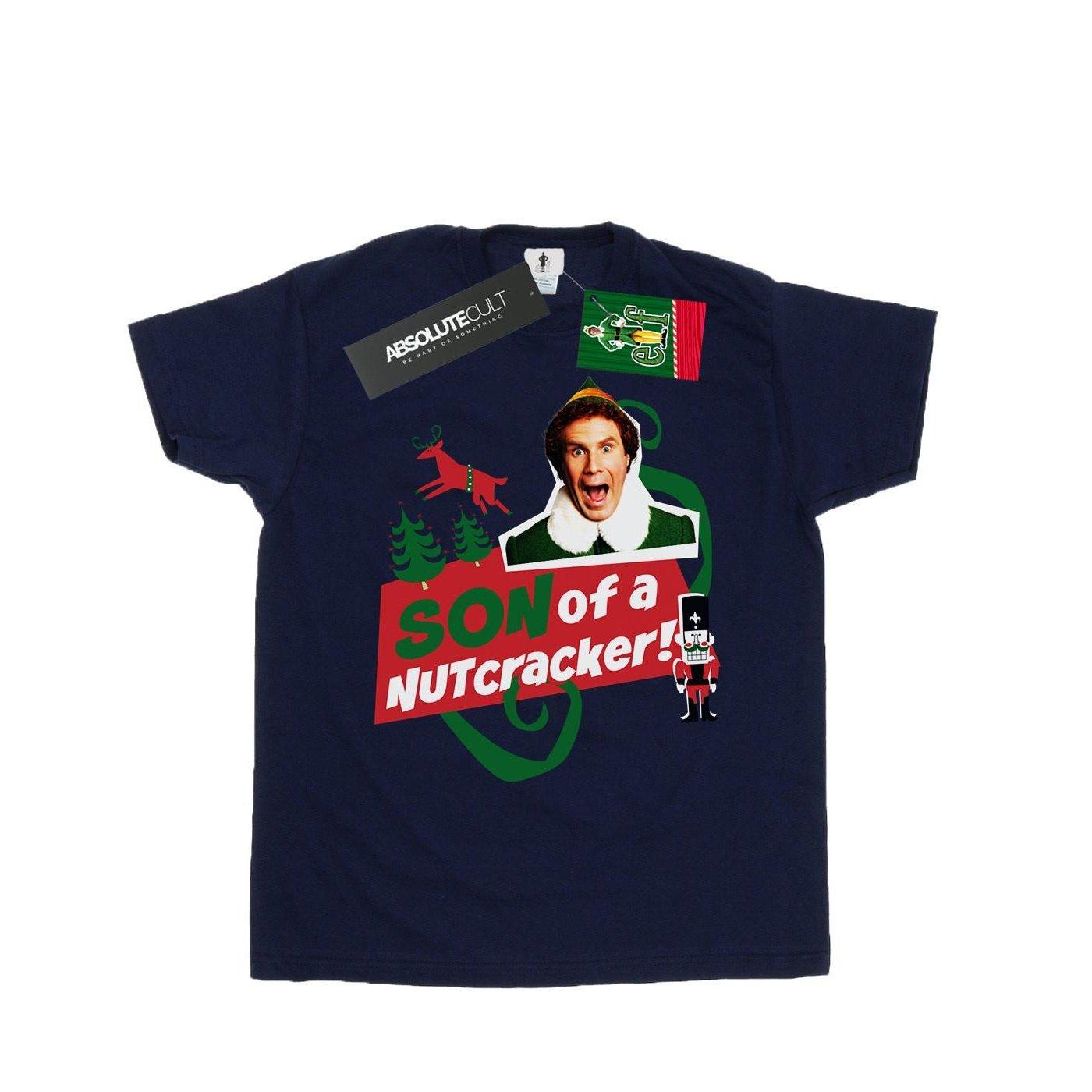 Son Of A Nutcracker Tshirt Jungen Marine 128 von Elf