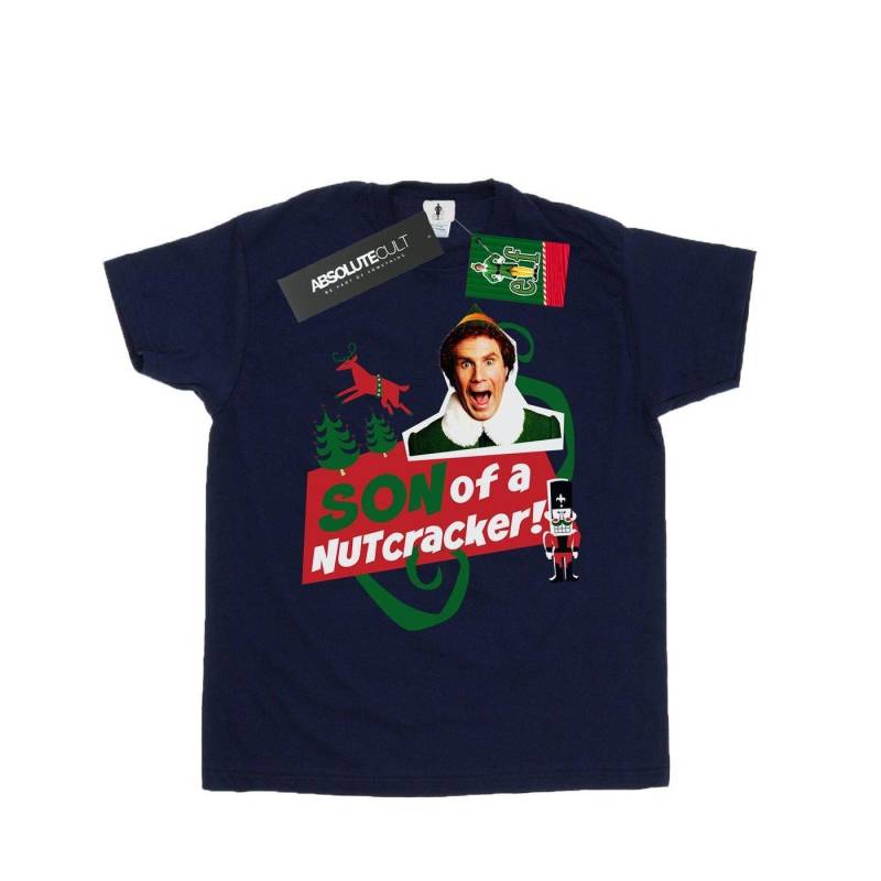 Son Of A Nutcracker Tshirt Jungen Marine 128 von Elf