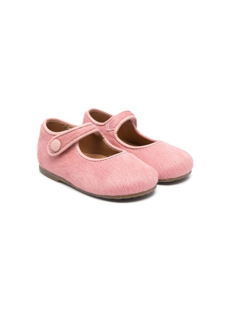 Eli1957 faux-fur ballet flats - Pink von Eli1957