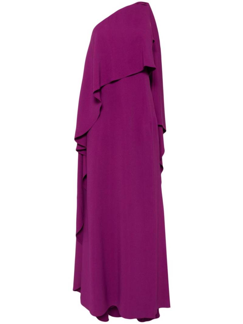 Elie Saab asymmetric long dress - Purple von Elie Saab