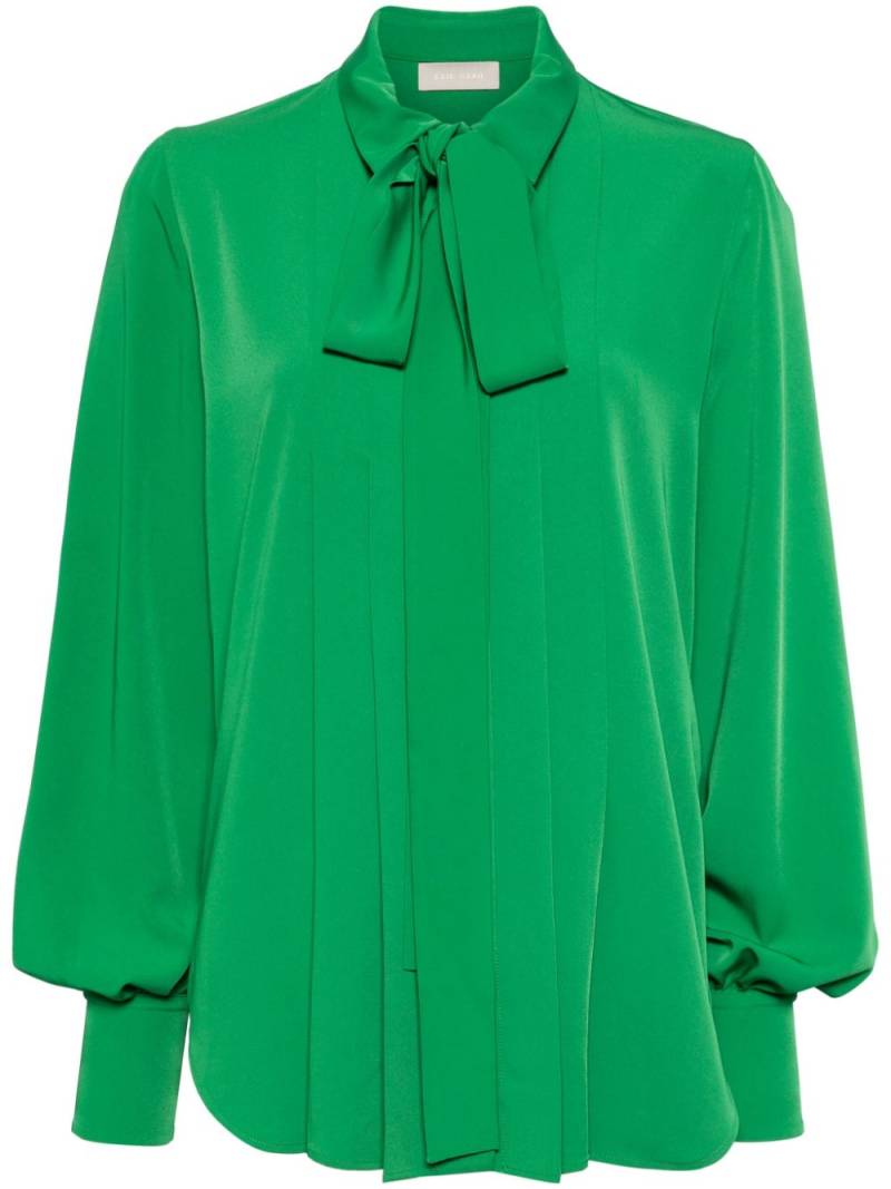 Elie Saab light crepe shirt - Green von Elie Saab